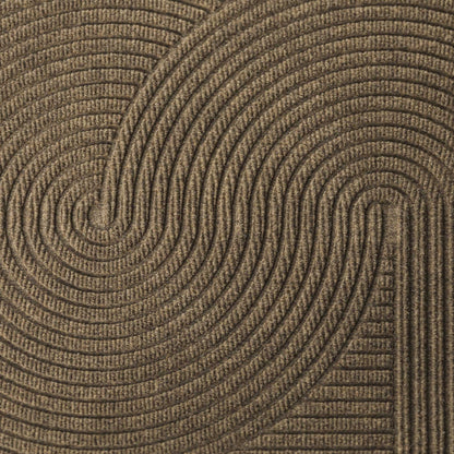 Wohnmatte 85 x 130 cm Sand sand randlos