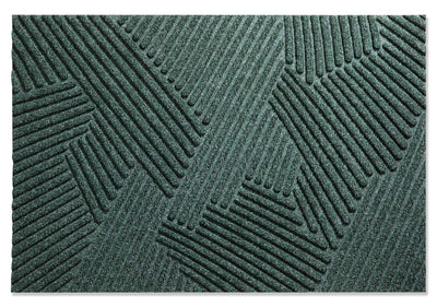 Fußmatte 60 x 90 cm Strå grün randlos