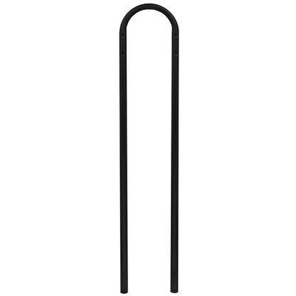 Briefkasten Ständer 22 Tiefschwarz Struktur RAL 9005