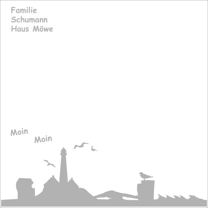 Beschriftung NF11A maritimes Motiv für Box 111