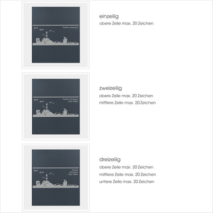 Beschriftung NF11d maritimes Motiv Box 141