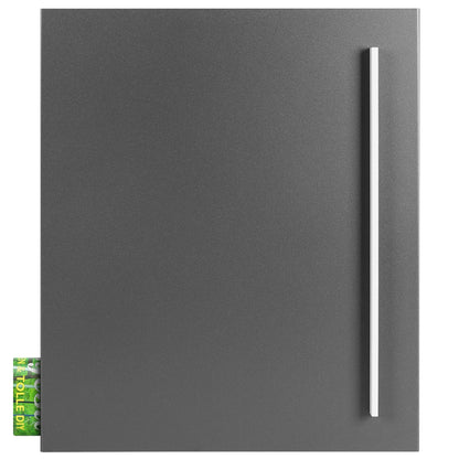 Briefkasten Box 110 grau-aluminium