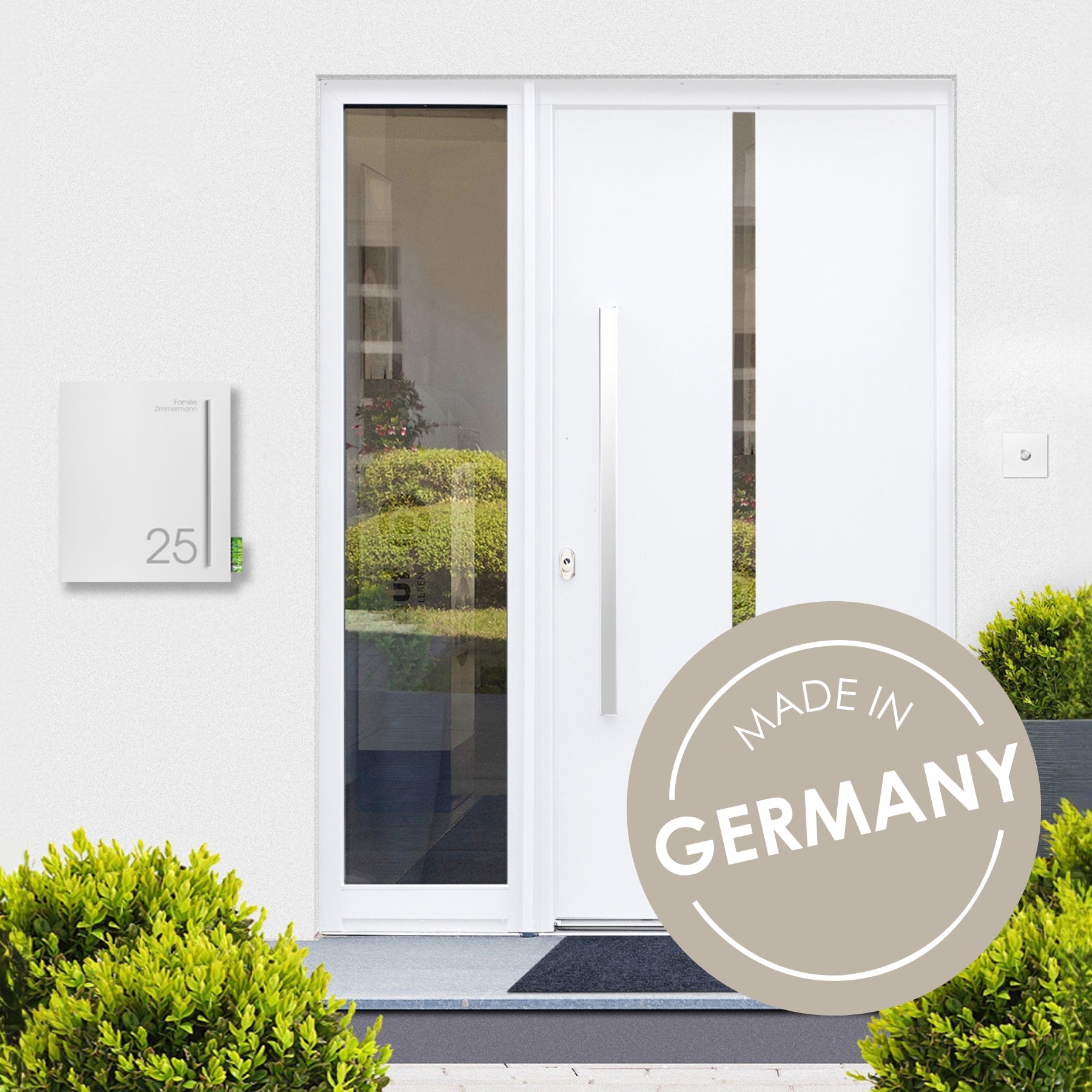 Briefkasten Box 110 Na weiß