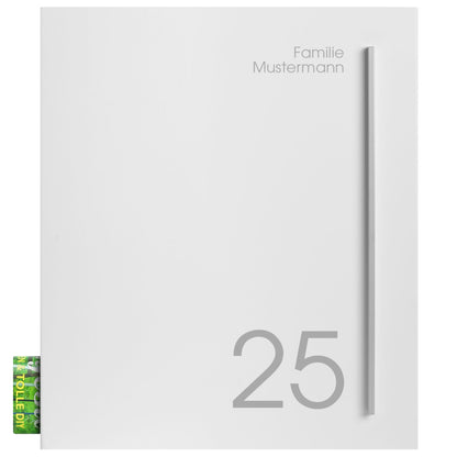 Briefkasten Box 110 Na weiß