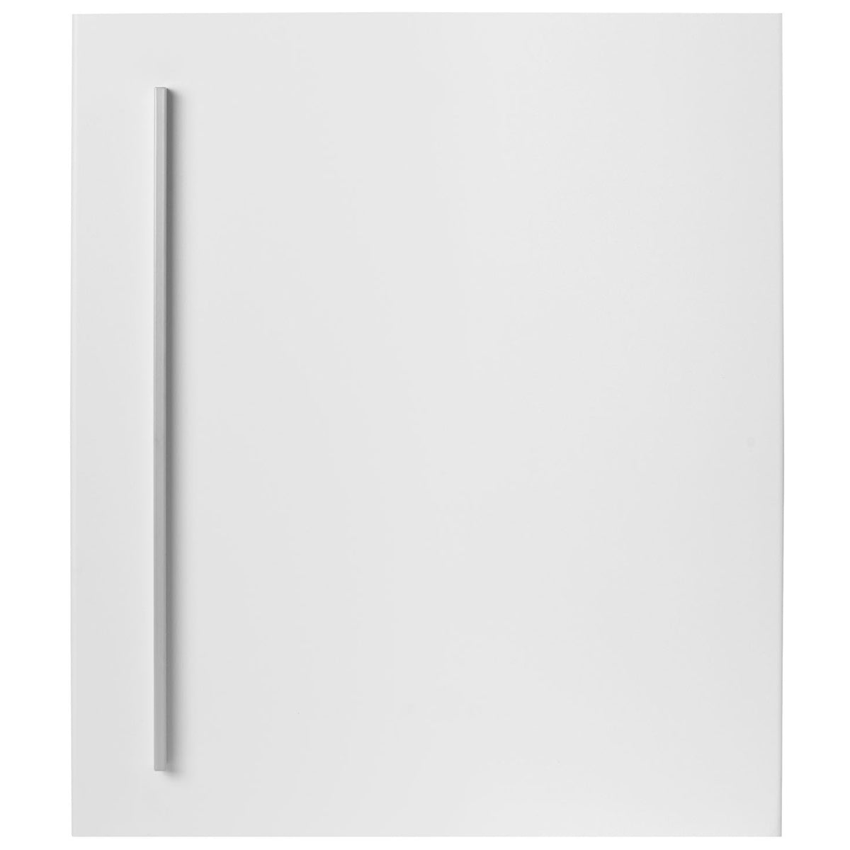 B-Ware Box 110R Design-Briefkasten mit Zeitungsfach weiss (RAL 9003) Wandbriefkasten, Schloss links, groß 12 Liter