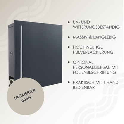 Briefkasten Box 110r weiß