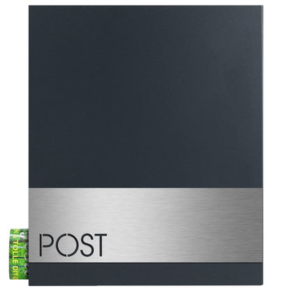 Briefkasten Box 111 Stick350 anthrazit Post