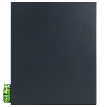 B-Ware Box 111 Design-Briefkasten mit Zeitungsfach anthrazit-grau (RAL 7016)