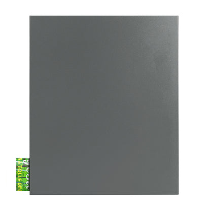 B-Ware Box 111 Design-Briefkasten mit Zeitungsfach basalt-grau (RAL 7012)