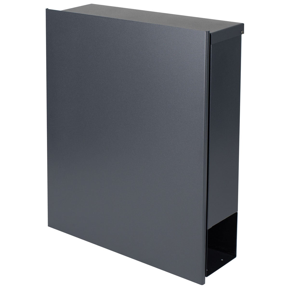 B-Ware Box 111R Design-Briefkasten mit Zeitungsfach anthrazit-grau (RAL 7016)