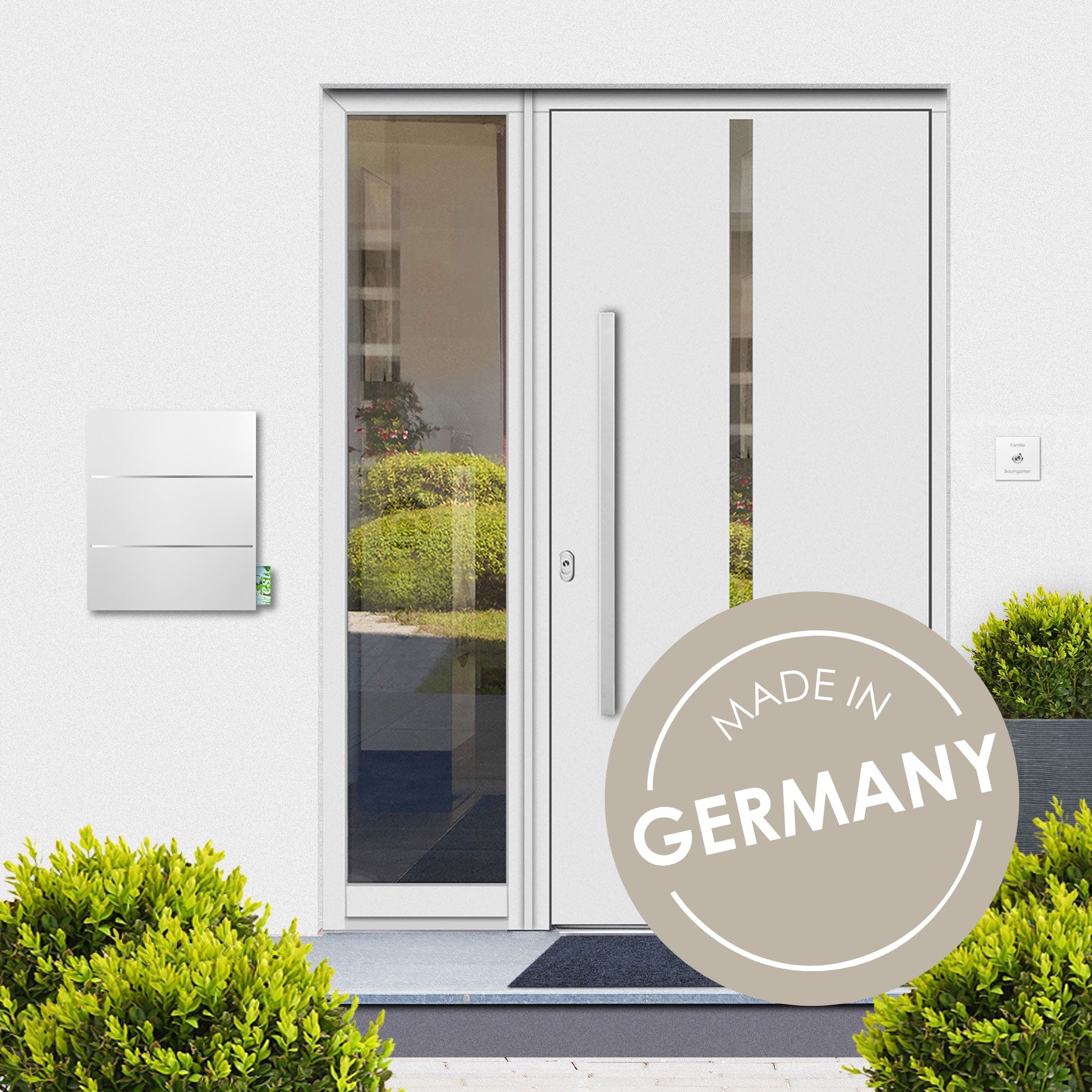 Briefkasten Box 141r weiß