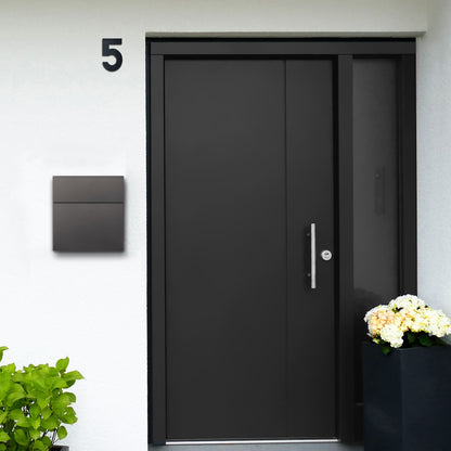 Box 570 Design-Briefkasten anthrazit-eisenglimmer (DB 703)