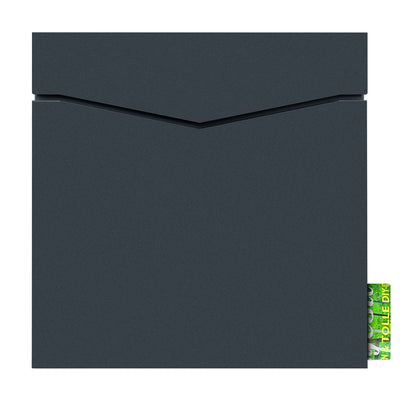 MOCAVI Box 710 Wandbriefkasten mit Zeitungsrolle anthrazit