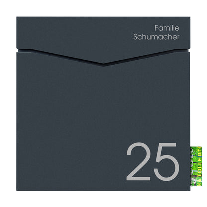 Postkasten Box 710 mit Personalisierung