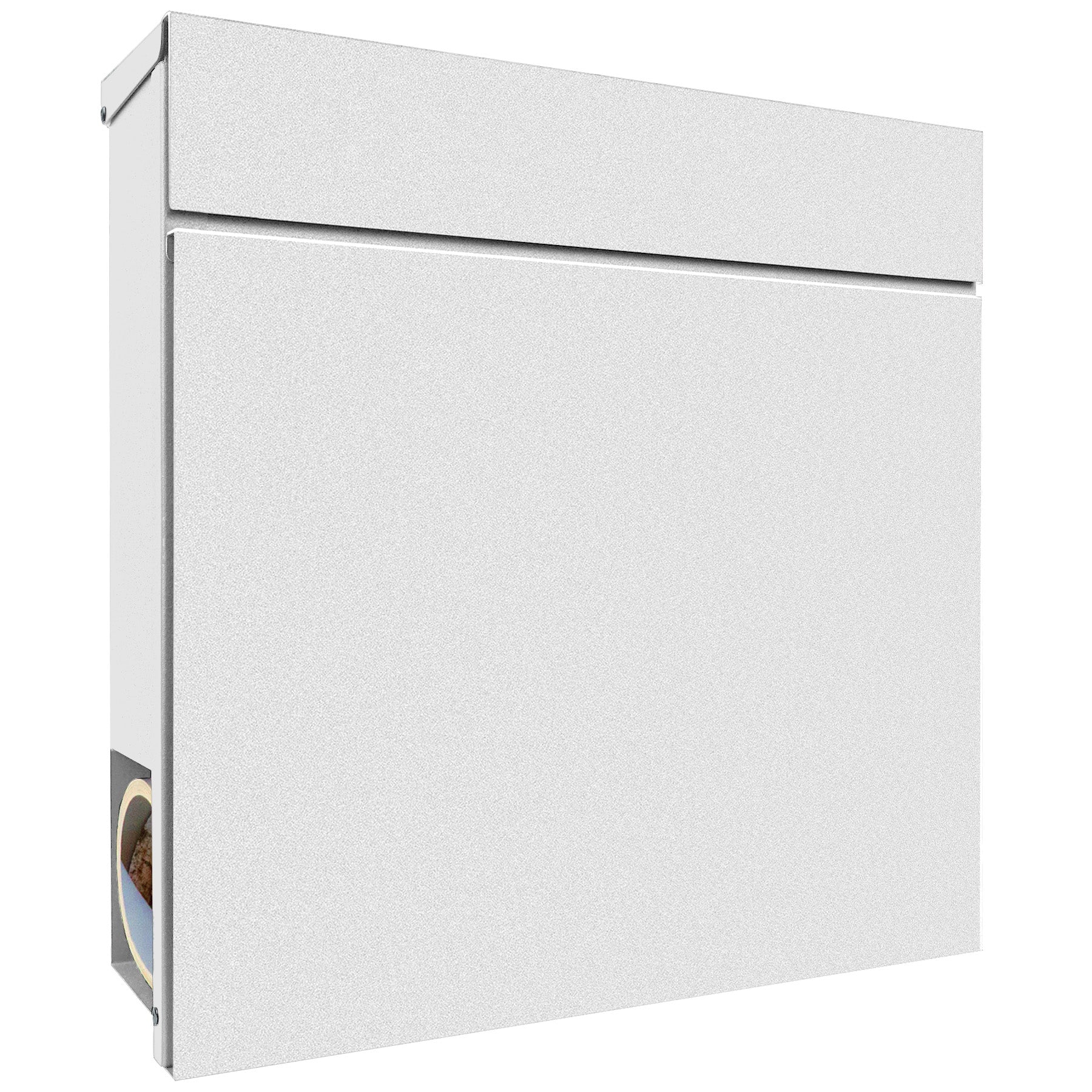 B-Ware MOCAVI Box 713 Briefkasten mit Zeitungsfach weiss