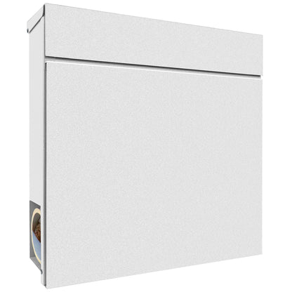 B-Ware MOCAVI Box 713 Briefkasten mit Zeitungsfach weiss