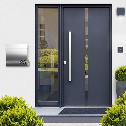 Briefkasten Box 713 Nf72a Edelstahl personalisiert