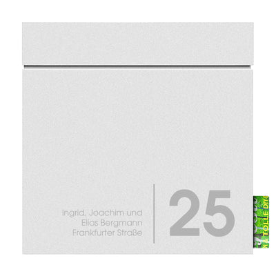 Box 713 weiss personalisiert