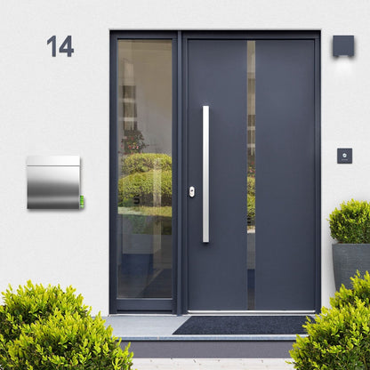 Briefkasten Box 713 Edelstahl