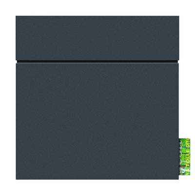 MOCAVI Box 715 Wandbriefkasten mit Zeitungsrolle anthrazit