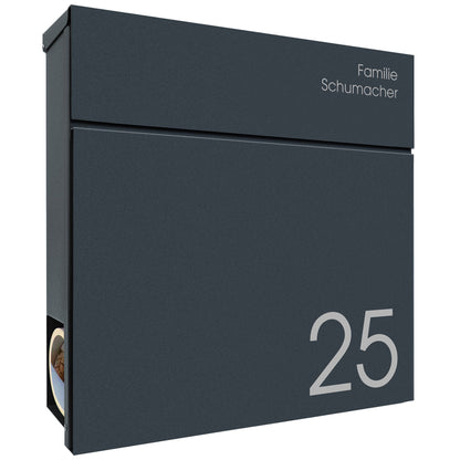 Postbox mit Zeitungfach groß Box 715