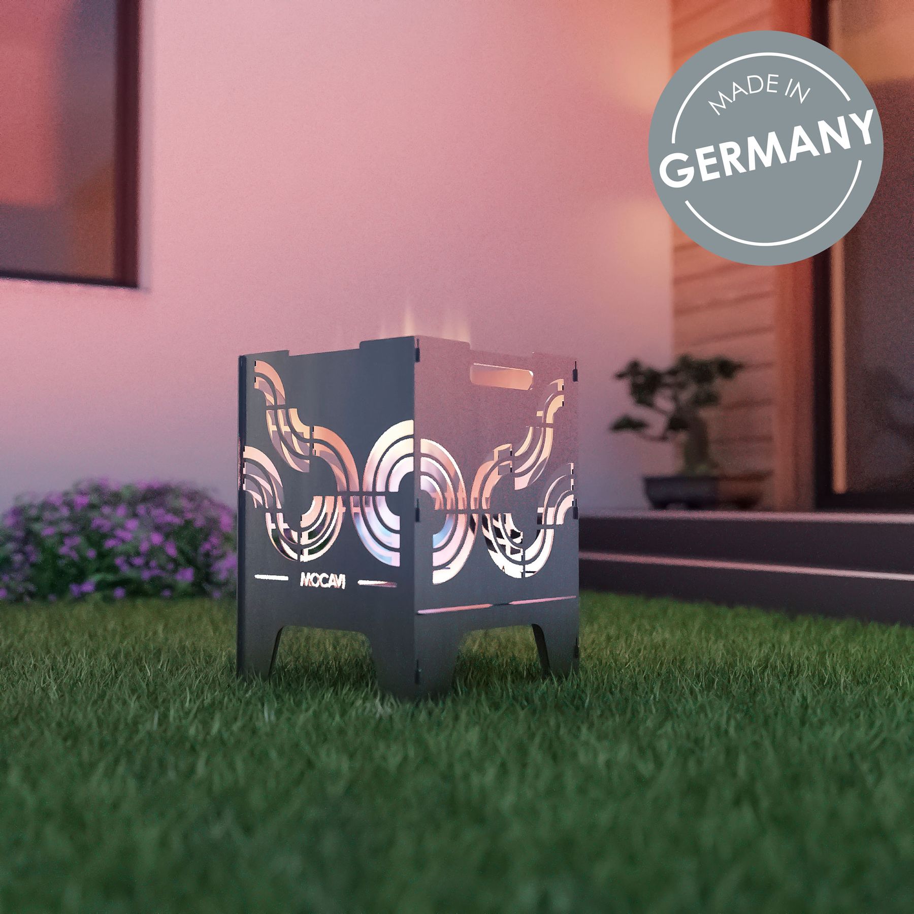 Edelstahl Feuerkorb Identity 52 cm | 3 mm V2A