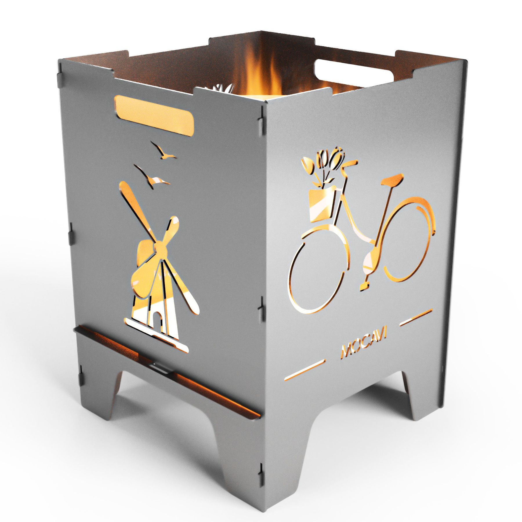 Edelstahl Feuerkorb Vakantie 52 cm | 3 mm V2A