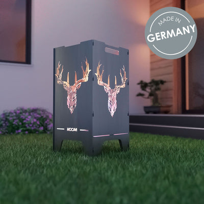 Edelstahl Feuertonne Deer 73 cm | 3 mm V2A
