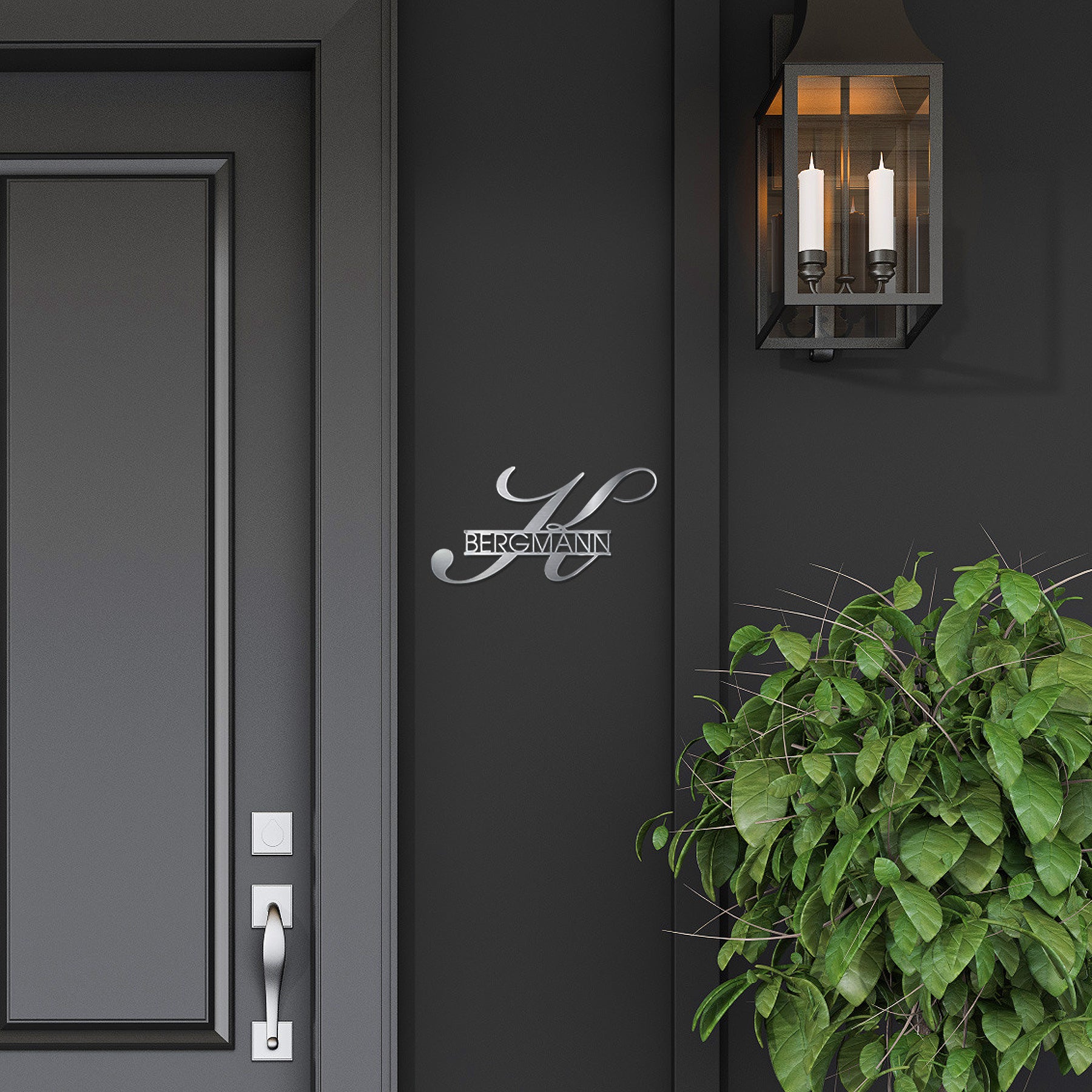 Edelstahlschild Stick802