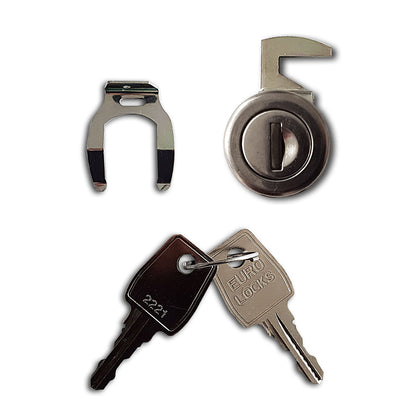 Box R V1 Ersatzschloss mit 2 Schlüsseln für Boxen 101-499 Türanschlag rechts