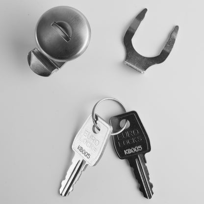 Ersatzschloss ZBoxUP1 mit 2 Schlüsseln