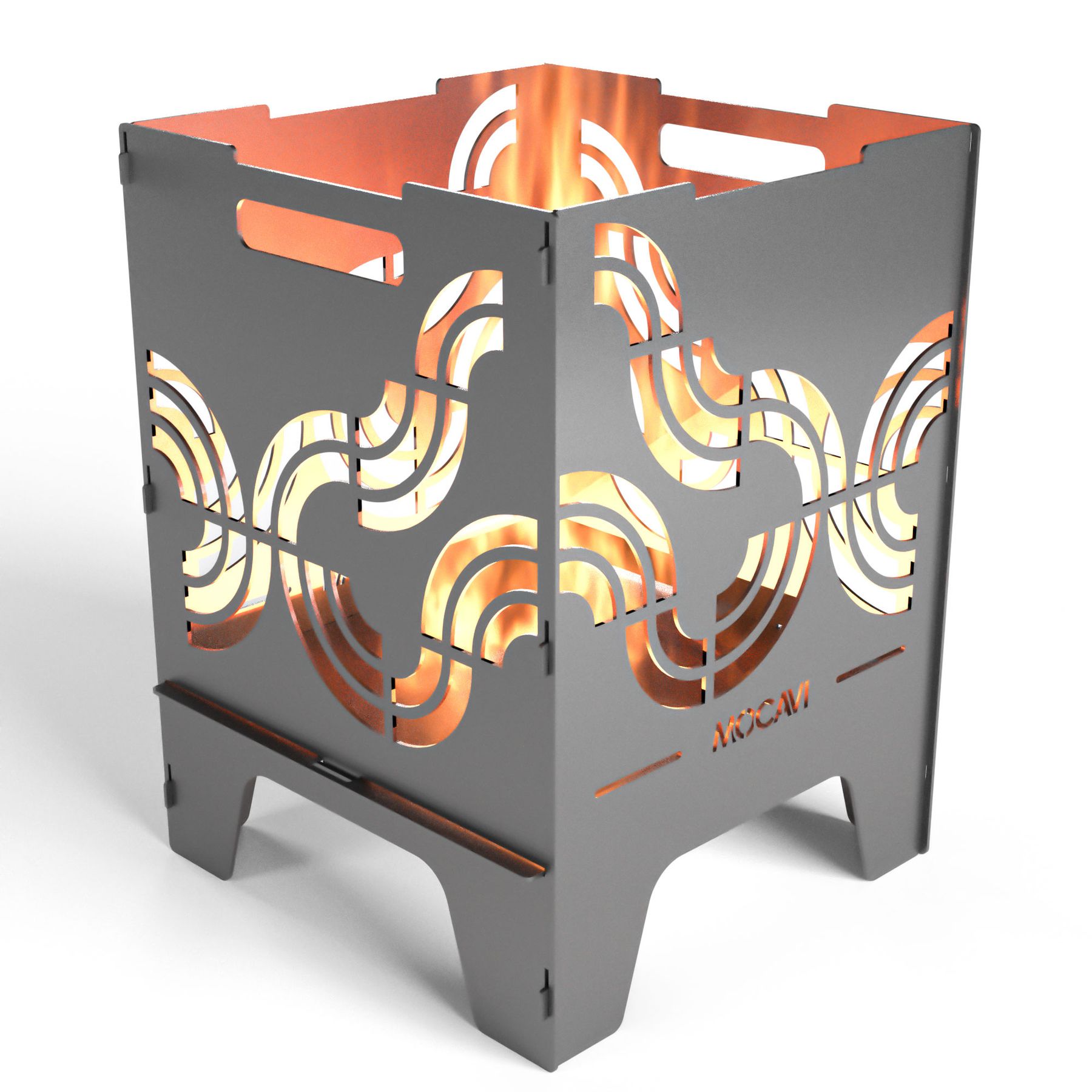 Feuerkorb Identity 52 cm Edelrost zerlegbar