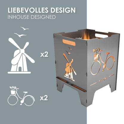 Feuerkorb Vakantie 52 cm | 3 mm Stahl