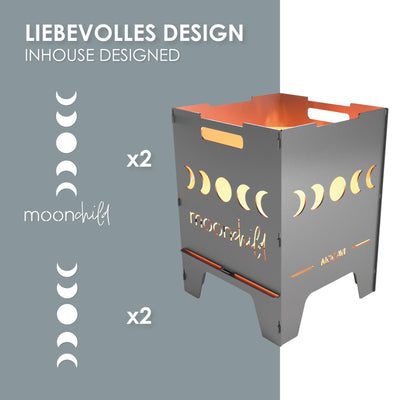 Feuerkorb moonchild 52 cm | 3 mm Stahl