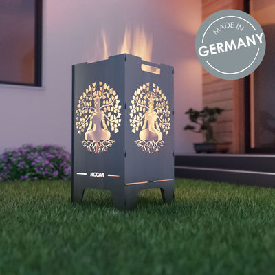 Feuertonne für den Garten, hochwertiges Stahl, Made in Germany