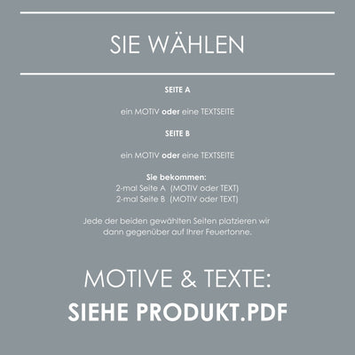 Wunsch-Feuertonne