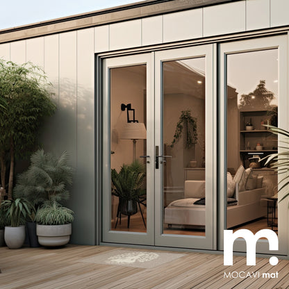 Fußmatte 45x70 Mat Lebensbaum beige