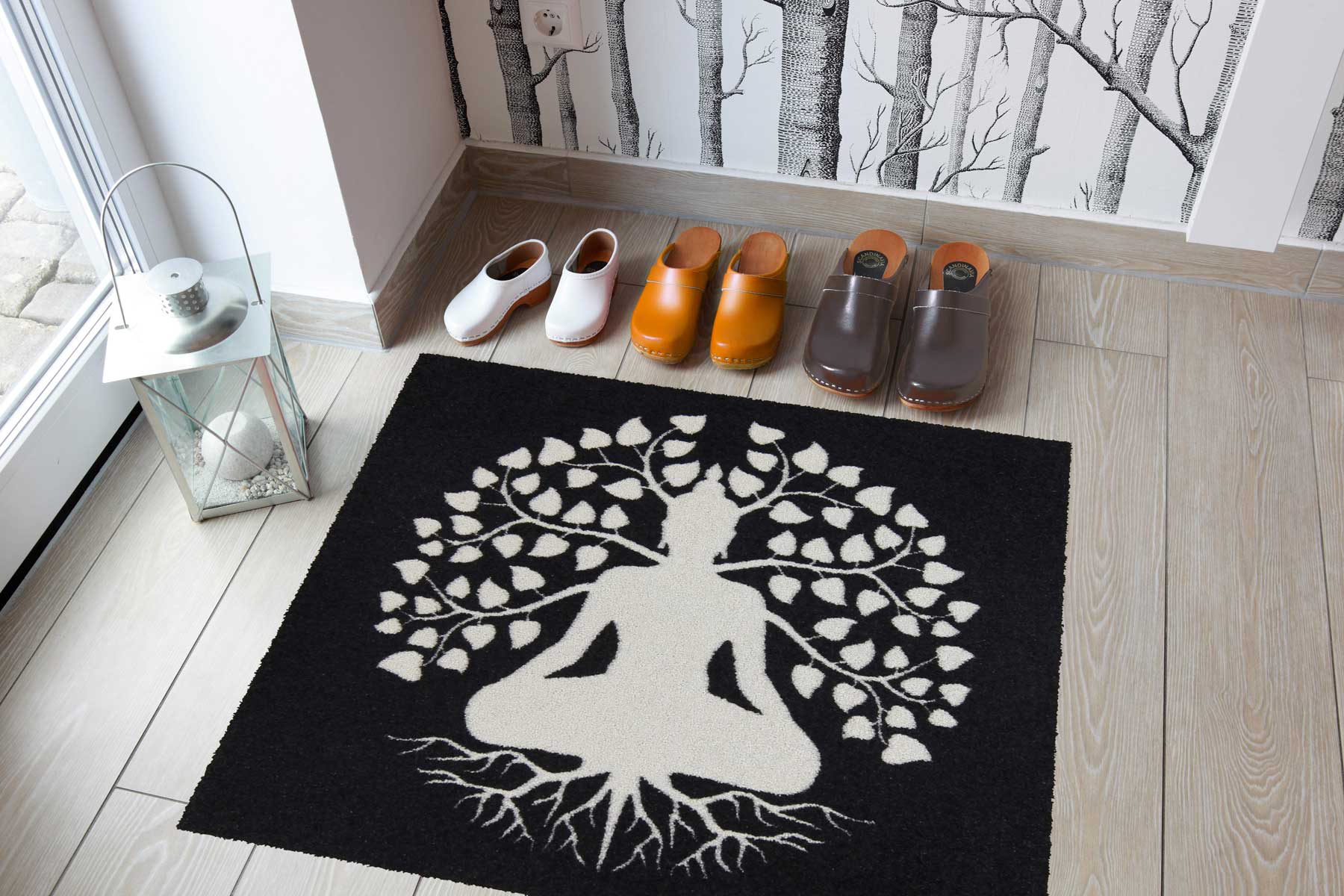 Fußmatte quadratisch außen outdoor esoterisch