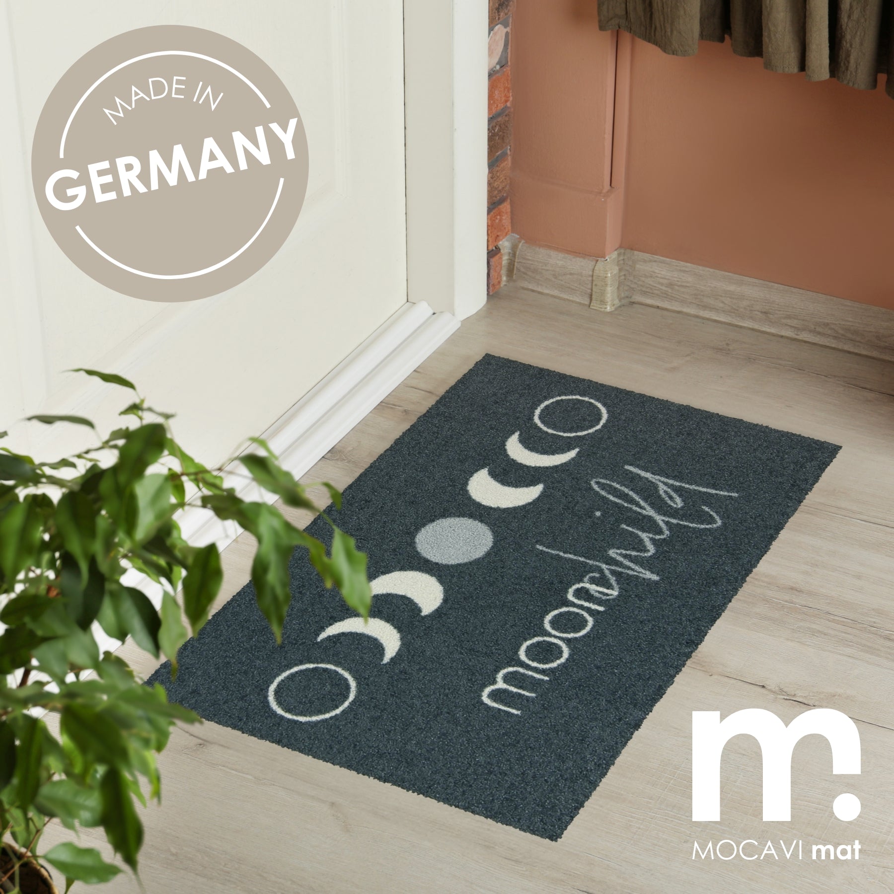 Fußmatte 45x70 Mat moonchild anthrazit