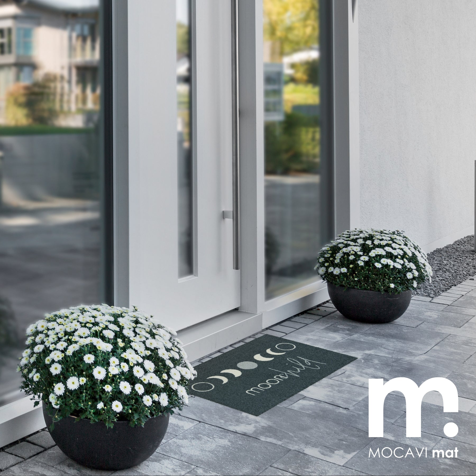 Fußmatte 45x70 Mat moonchild anthrazit