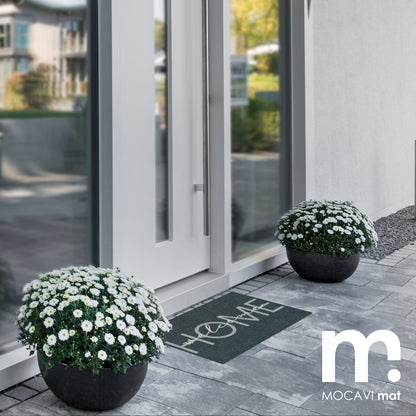Fußmatte 45x70 Mat welcome home anthrazit
