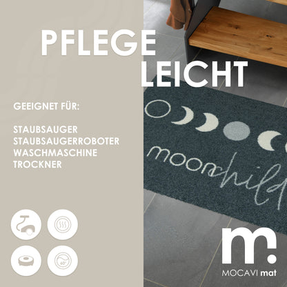 Fußmatte 45x70 Mat moonchild anthrazit