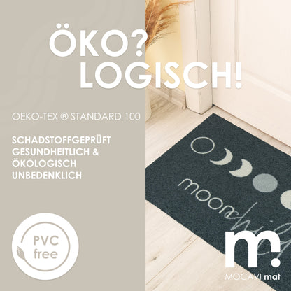 Fußmatte 45x70 Mat moonchild anthrazit