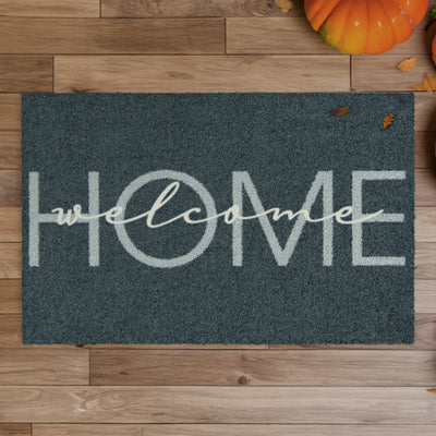 schmutzfänger außen welcome home willkommen
