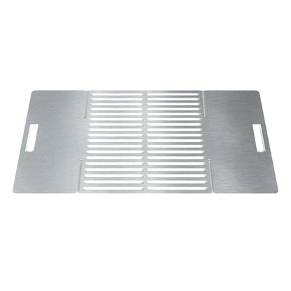 Grillrost mit Ablage Edelstahl für Feuertonne und Feuerkorb