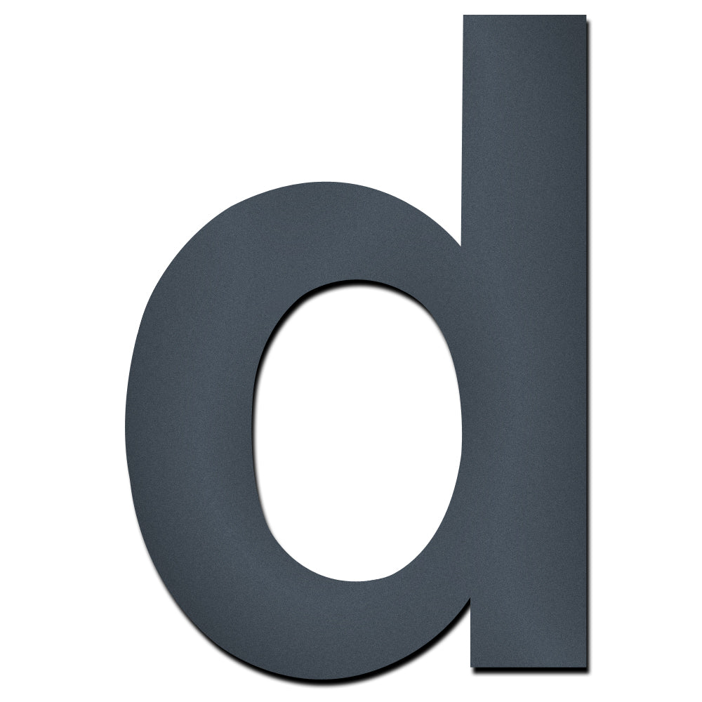 Hausnummer HS40 selbstklebend in anthrazit-grau Höhe 5,5 - 7,5 cm
