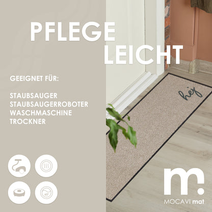 Läufer klein 30x100 Mat Hej beige
