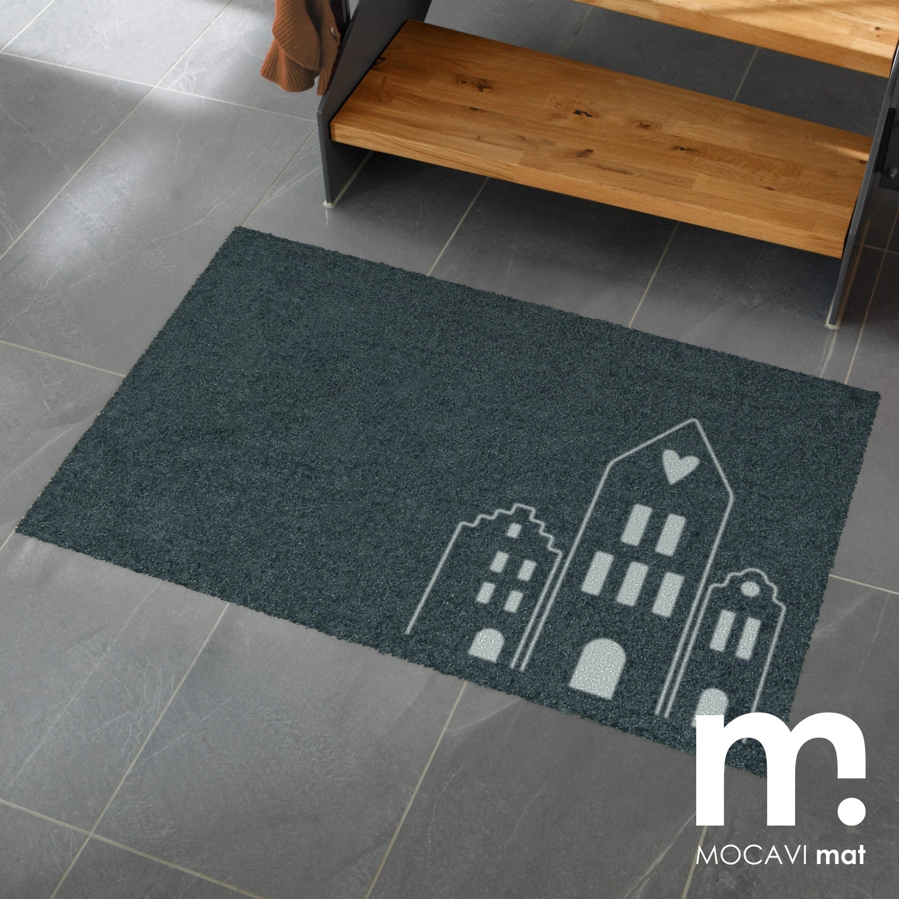 Fußmatte 45x70 Mat hygge anthrazit