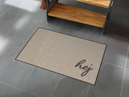 Fußmatte 45x70 Mat Hej beige