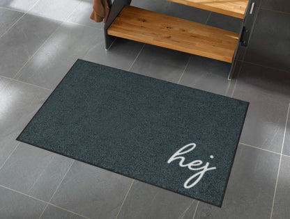 Fußmatte 60x85 Mat Hej anthrazit